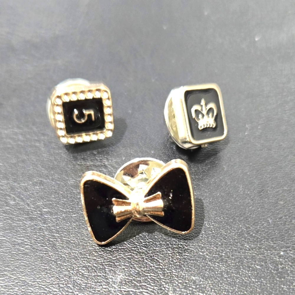 3/35| Fun Cute Trio Badges Pins Accessories Jewelry